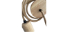 Buy Hanging Lamp Cable in Jute and Wood - 200cm - Lewis Natural 60633 at MyFaktory