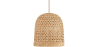 Buy Rattan Ceiling Lamp - Boho Bali Design Pendant Lamp - 30cm - Carva Natural 60634 at MyFaktory