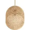 Buy Rattan Ceiling Lamp - Boho Bali Design Pendant Lamp - 50cm - Carva Natural 60635 at MyFaktory