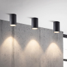 Buy Ceiling Wall Lamp Outdoor LED Spotlight - Ilua Black 60638 - in the UK