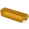 Buy Velvet Upholstered Sofa - 4/5 seats - Lumun Yellow 60641 in the United Kingdom