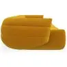 Buy Velvet Upholstered Sofa - 4/5 seats - Lumun Yellow 60641 home delivery