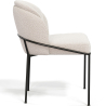 Buy Dining Chair - Upholstered in Bouclé Fabric - Duma White 60645 with a guarantee