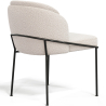 Buy Dining Chair - Upholstered in Bouclé Fabric - Duma White 60645 home delivery