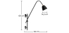 Buy Wall Lamp BI 5 -  Steel White 16327 home delivery