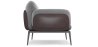 Buy 2-Seater Sofa - Upholstered in Velvet - Greda Dark grey 60651 in the United Kingdom