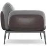 Buy 2-Seater Sofa - Upholstered in Velvet - Greda Dark grey 60651 in the United Kingdom
