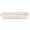 Buy Bouclé Fabric Upholstered Sofa - 4/5 Seats - Lumun White 60656 at MyFaktory