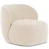 Buy Velvet Upholstered Armchair - Treyton White 60702 at MyFaktory