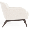 Buy Bouclé Upholstered Armchair - Selvi White 60695 home delivery