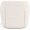 Buy Bouclé Fabric Upholstered Armchair - Treyton White 60703 home delivery