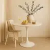 Buy Round Tulipa Table in Fiberglass - 90cm White 15417 - prices