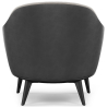 Buy  Velvet Upholstered Armchair - Renaud Light grey 60704 home delivery