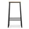 Buy Big Boy Bar Stool 76cm Black 58415 - in the UK