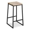Buy Big Boy Bar Stool 76cm Black 58415 in the United Kingdom