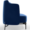 Buy Two-Seater Sofa - Upholstered in Velvet - Hynu Dark blue 61002 at MyFaktory