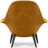 Buy Velvet Upholstered Armchair - Opera Mustard 60706 in the United Kingdom