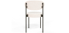 Buy Pack of 4 - Dining Chair - Upholstered in Bouclé Fabric - Black Metal - Martha White 61005 at MyFaktory