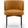 Buy Dining Chair - Upholstered in Velvet - Calibri Mustard 61007 - in the UK