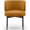 Buy Dining Chair - Upholstered in Velvet - Calibri Mustard 61007 - in the UK
