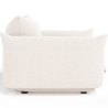 Buy  Armchair - Upholstered in Bouclé Fabric - Urana White 61012 in the United Kingdom