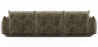 Buy 3-Seater Sofa - Velvet Upholstery - Urana Taupe 61013 home delivery