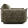Buy 3-Seater Sofa - Velvet Upholstery - Urana Taupe 61013 at MyFaktory