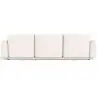 Buy 3-Seater Sofa - Bouclé Fabric Upholstery - Urana White 61014 with a guarantee