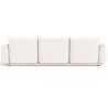 Buy 3-Seater Sofa - Bouclé Fabric Upholstery - Urana White 61014 home delivery