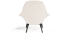 Buy Bouclé Upholstered Armchair - Opera White 60707 in the United Kingdom