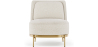 Buy Designer Armchair - Upholstered in Bouclé Fabric - Sabah White 61015 at MyFaktory