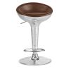 Buy Aviator Bar Stool - Microfibre in Imitation Weathered Leather Brown 26712 - in the UK