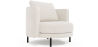 Buy Designer Armchair - Upholstered in Bouclé Fabric - Nagar White 61019 at MyFaktory