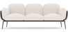 Buy 3-Seater Sofa - Upholstered in Bouclé Fabric - Greda White 61024 in the United Kingdom