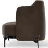 Buy Three-seat Sofa - Velvet Upholstery - Balga Taupe 61026 in the United Kingdom