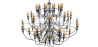 Buy Chandelier - Small Model Steel 13275 in the United Kingdom