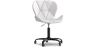 Buy PU Upholstered Office Chair - Black Winka Frame White 61049 with a guarantee
