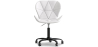 Buy PU Upholstered Office Chair - Black Winka Frame White 61049 in the United Kingdom