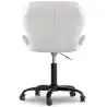 Buy PU Upholstered Office Chair - Black Winka Frame White 61049 with a guarantee