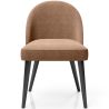 Buy Dining Chair - Upholstered in Velvet - Percin Cream 61050 - in the UK