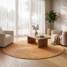 Buy Round Jute Rug - Boho Bali - 150 CM - Nisha Natural 61072 - prices