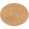 Buy Round Jute Rug - Boho Bali - 180 CM - Nisha Natural 61073 with a guarantee