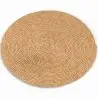 Buy Round Jute Rug - Boho Bali - 180 CM - Nisha Natural 61073 - in the UK