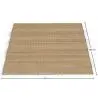 Buy Rectangular Jute Rug - Boho Bali - 100x120 CM - Latika Natural 61074 with a guarantee