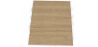 Buy Rectangular Jute Rug - Boho Bali - 150x200 CM - Latika Natural 61076 at MyFaktory