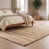 Buy RectangularJute Rug - Boho Bali - 100x120 CM - Selfa Natural 61077 - prices