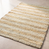 Buy Rectangular Jute Rug - Boho Bali - 120x150 CM - Selfa Natural 61078 in the United Kingdom