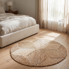 Buy Round Jute Rug - Boho Bali - 100 CM - Ubba Natural 61080 in the United Kingdom