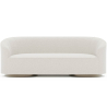Buy 3/4 Seater Sofa - Upholstered in Bouclé Fabric - Treya White 60661 at MyFaktory