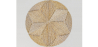 Buy Round Jute Rug - Boho Bali - 150 CM - Ubba Natural 61082 - prices